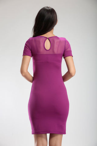 ارين دريس فستان ضيق - ارجواني