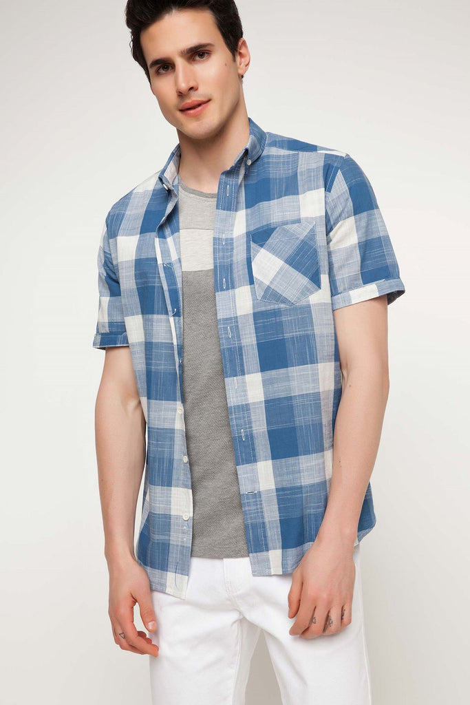 قميص جيب واحد