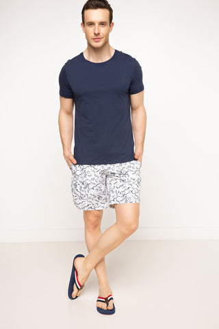 شورت سباحة بطبعة