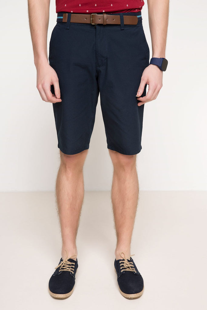 شورت برمودا بحزام سادة